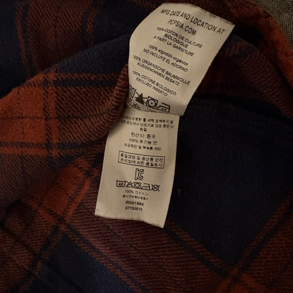 Patagonia Women's Long-Sleeved Fjord Flannel Shirt- Women's Small - Picture 5 of 5